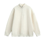 Rib Knit 1/4 Zip-streetwear-techwear