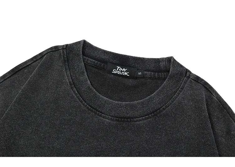 Inverted Realm Acid Wash T-Shirt-streetwear-techwear