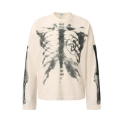 Skeleton X-Ray Graphic Long Sleeve-streetwear-techwear