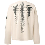 Skeleton X-Ray Graphic Long Sleeve-streetwear-techwear