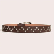 Star-studded Western Belt-streetwear-techwear