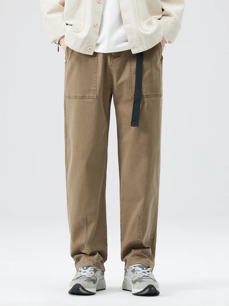 Straight Leg Utility Pants-streetwear-techwear