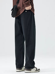 Straight Leg Utility Pants-streetwear-techwear