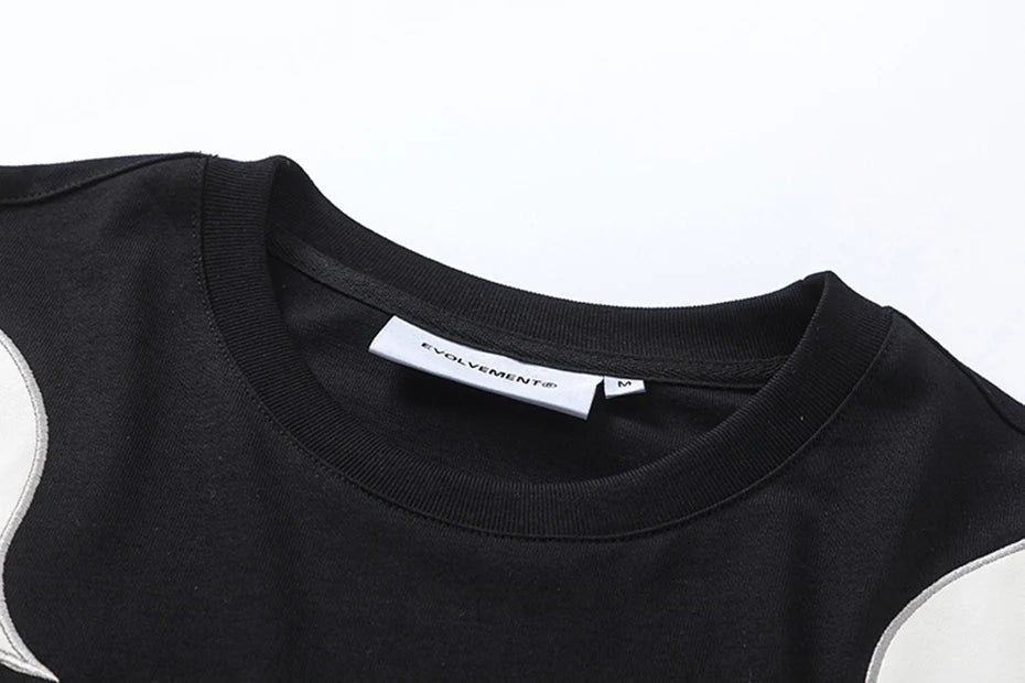 Tribal Spliced T-Shirt-streetwear-techwear