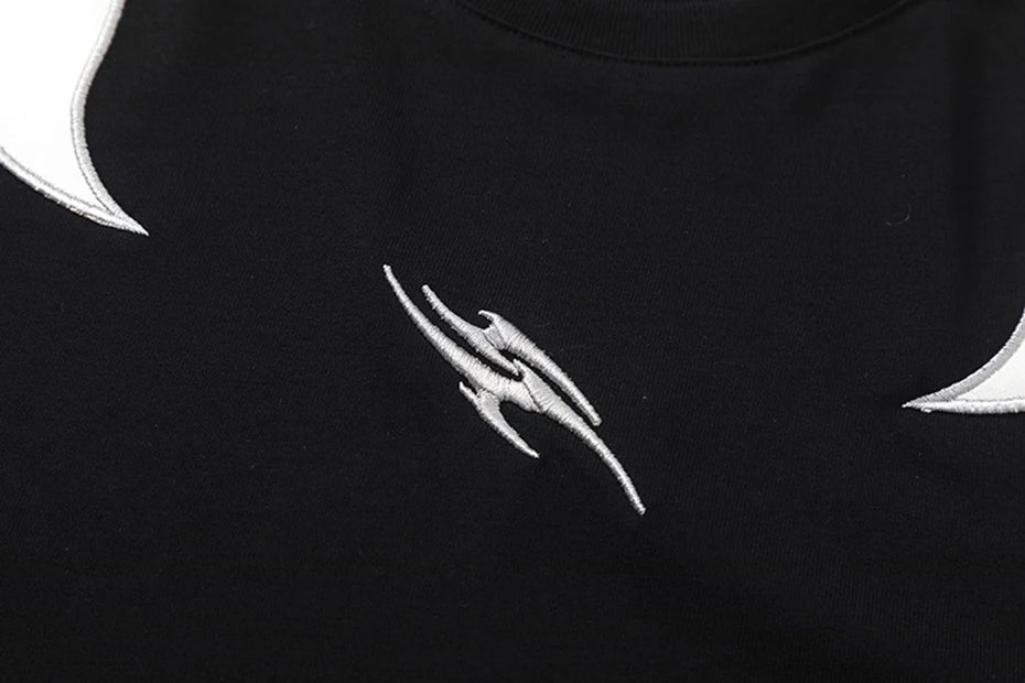 Tribal Spliced T-Shirt-streetwear-techwear