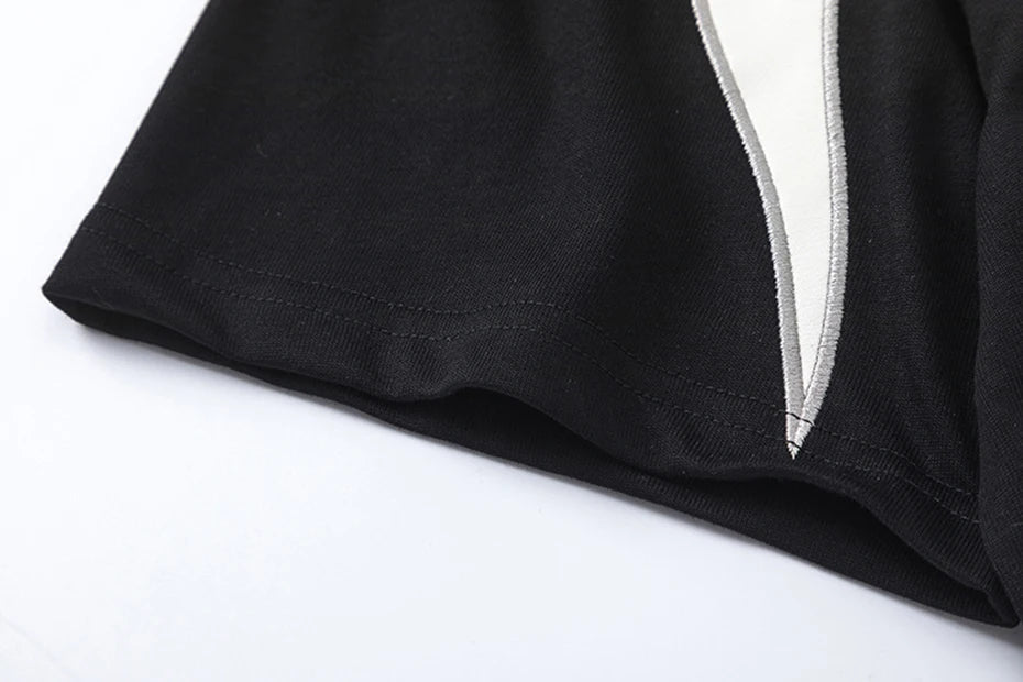 Tribal Spliced T-Shirt-streetwear-techwear
