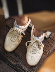 Vintage Style Baseball Sneakers-streetwear-techwear