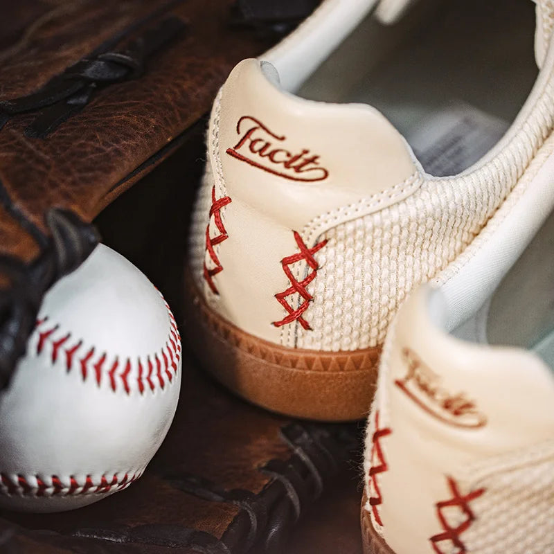Vintage Style Baseball Sneakers-streetwear-techwear