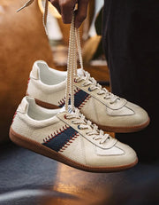 Vintage Style Baseball Sneakers-streetwear-techwear