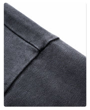 Washed Mock Double Layer Long Sleeve T-Shirt-streetwear-techwear