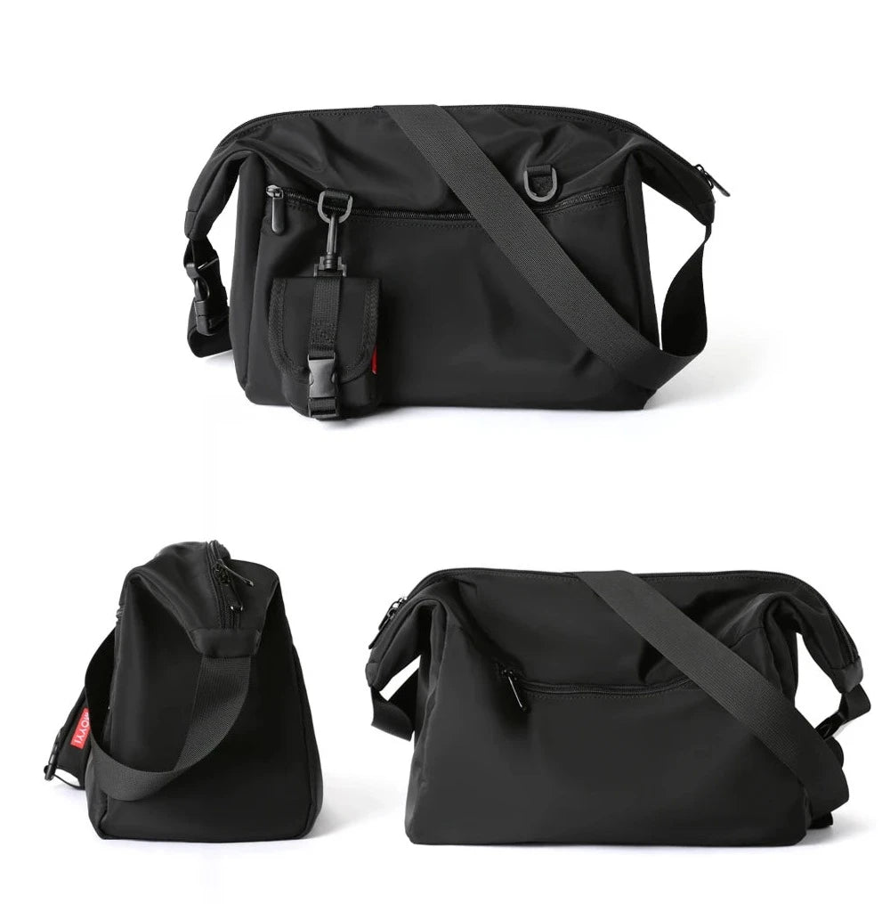 Water-Resistant Messenger Bag-streetwear-techwear