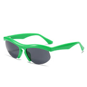 Half Frame Sunglasses-streetwear-techwear