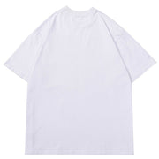 'Nightmare Heart' Acid Washed Graphic Print T-Shirt-streetwear-techwear