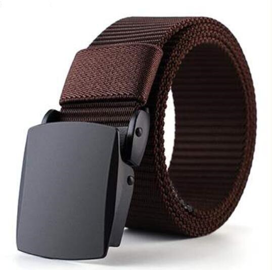 Premium Nylon Webbing Belt with Metal Buckle-streetwear-techwear