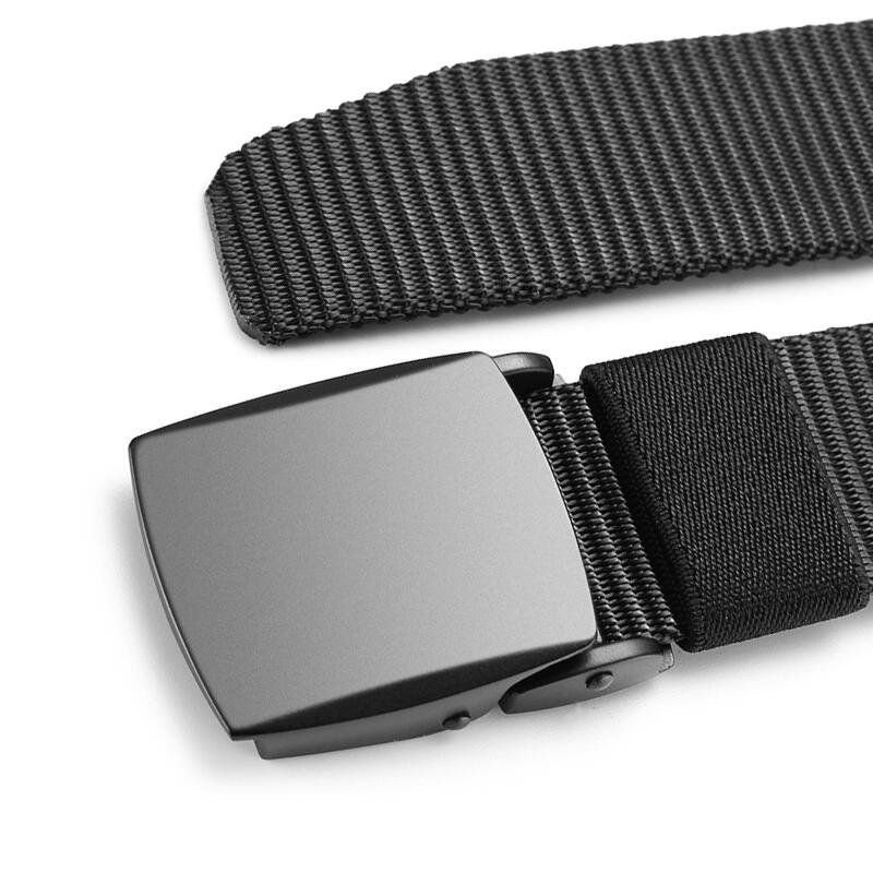 Premium Nylon Webbing Belt with Metal Buckle-streetwear-techwear