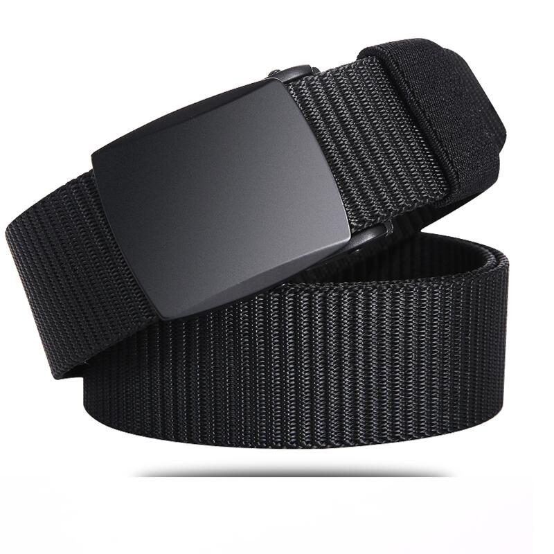 Premium Nylon Webbing Belt with Metal Buckle-streetwear-techwear